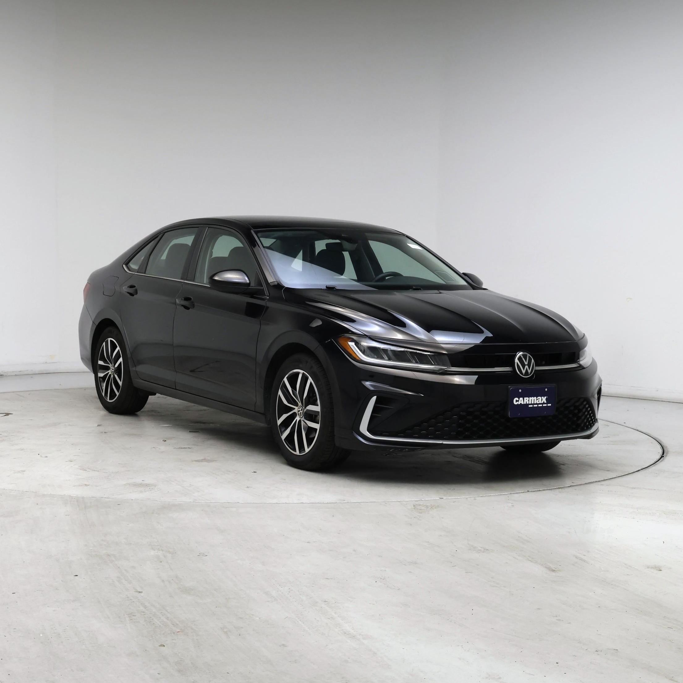 Black 2025 Volkswagen Jetta Sedan Front-Wheel Drive Automatic