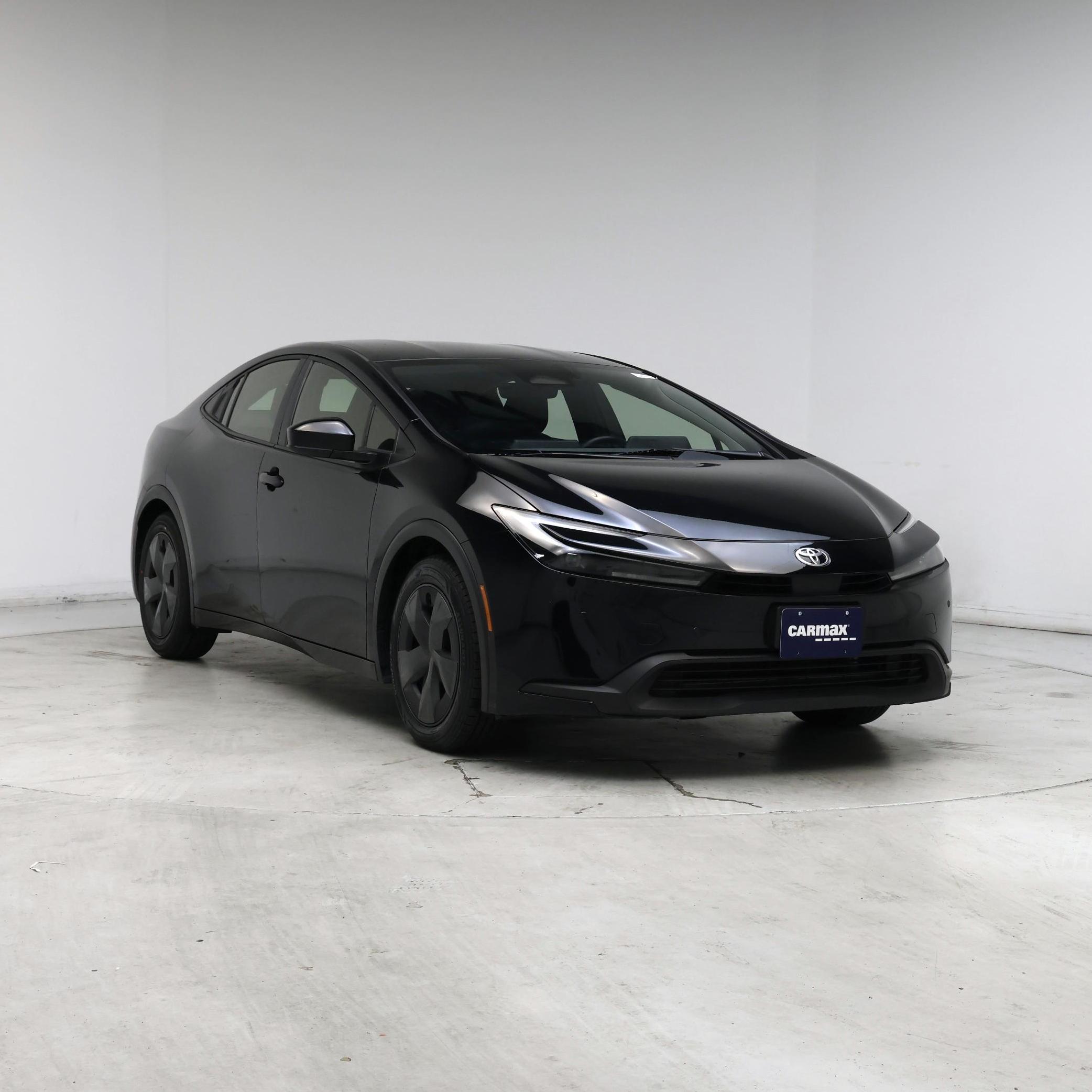 Black 2025 Toyota Prius Hatchback Front-Wheel Drive Automatic
