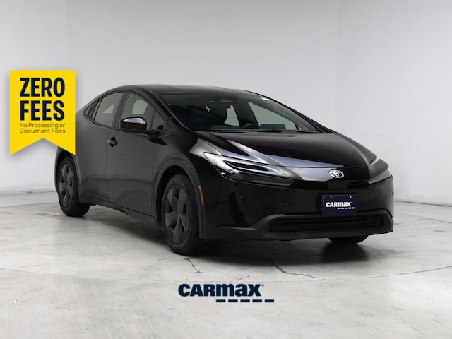 Black 2025 Toyota Prius Hatchback Front-Wheel Drive Automatic