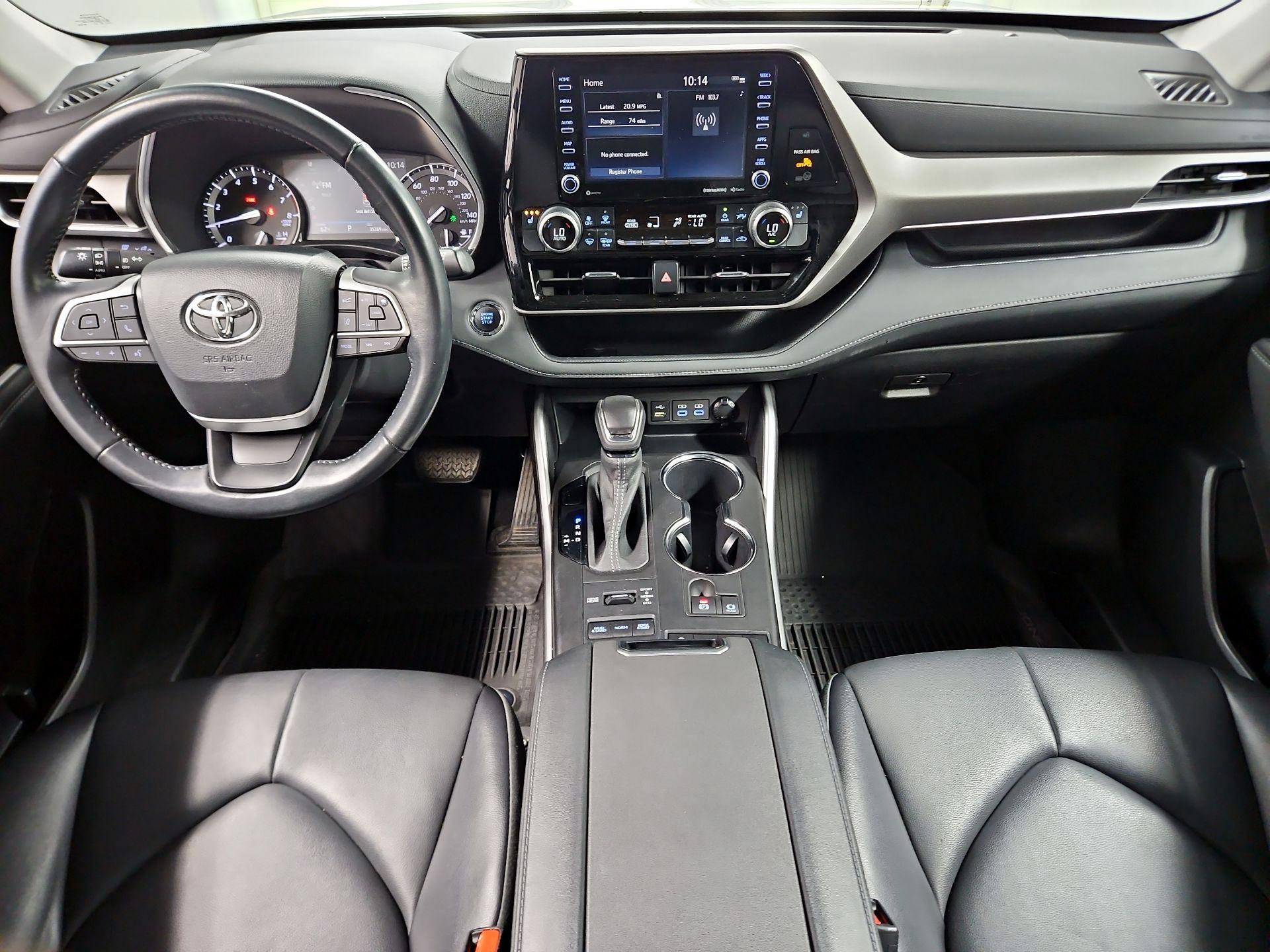 Gray 2022 Toyota Highlander SUV / Crossover All-Wheel Drive Automatic