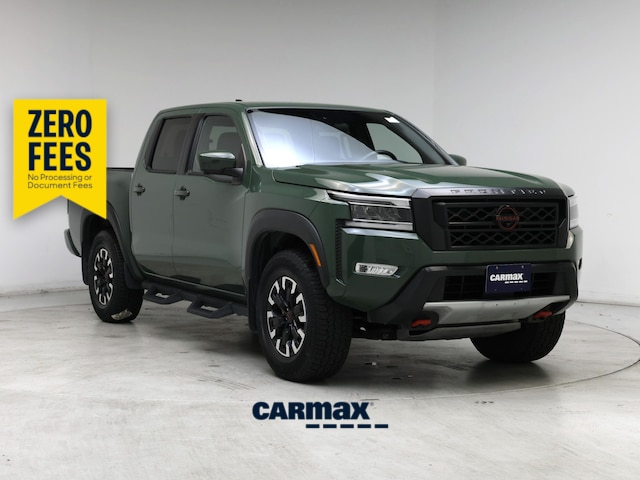 Green 2023 Nissan Frontier Pickup Truck Four-Wheel Drive Automatic