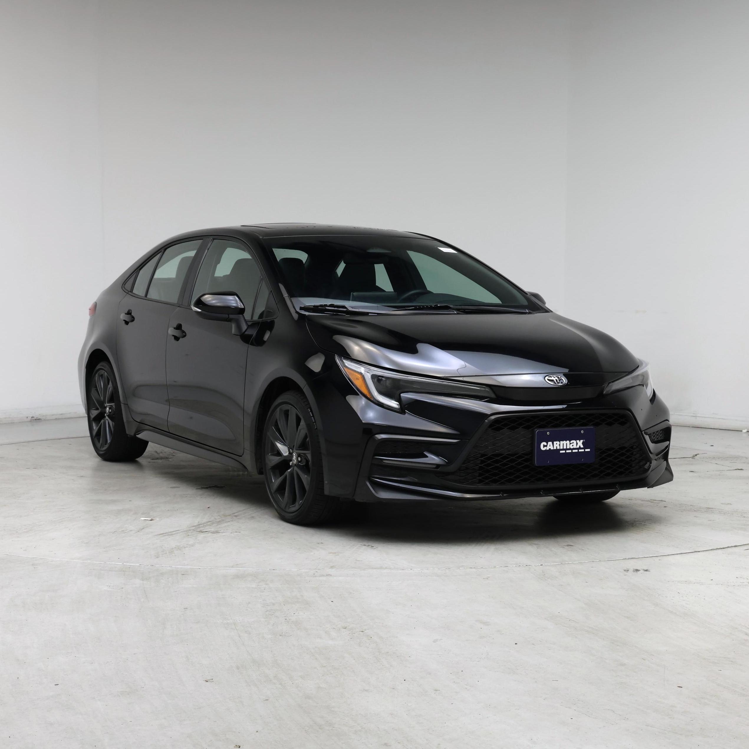 Black 2024 Toyota Corolla Sedan Front-Wheel Drive Automatic