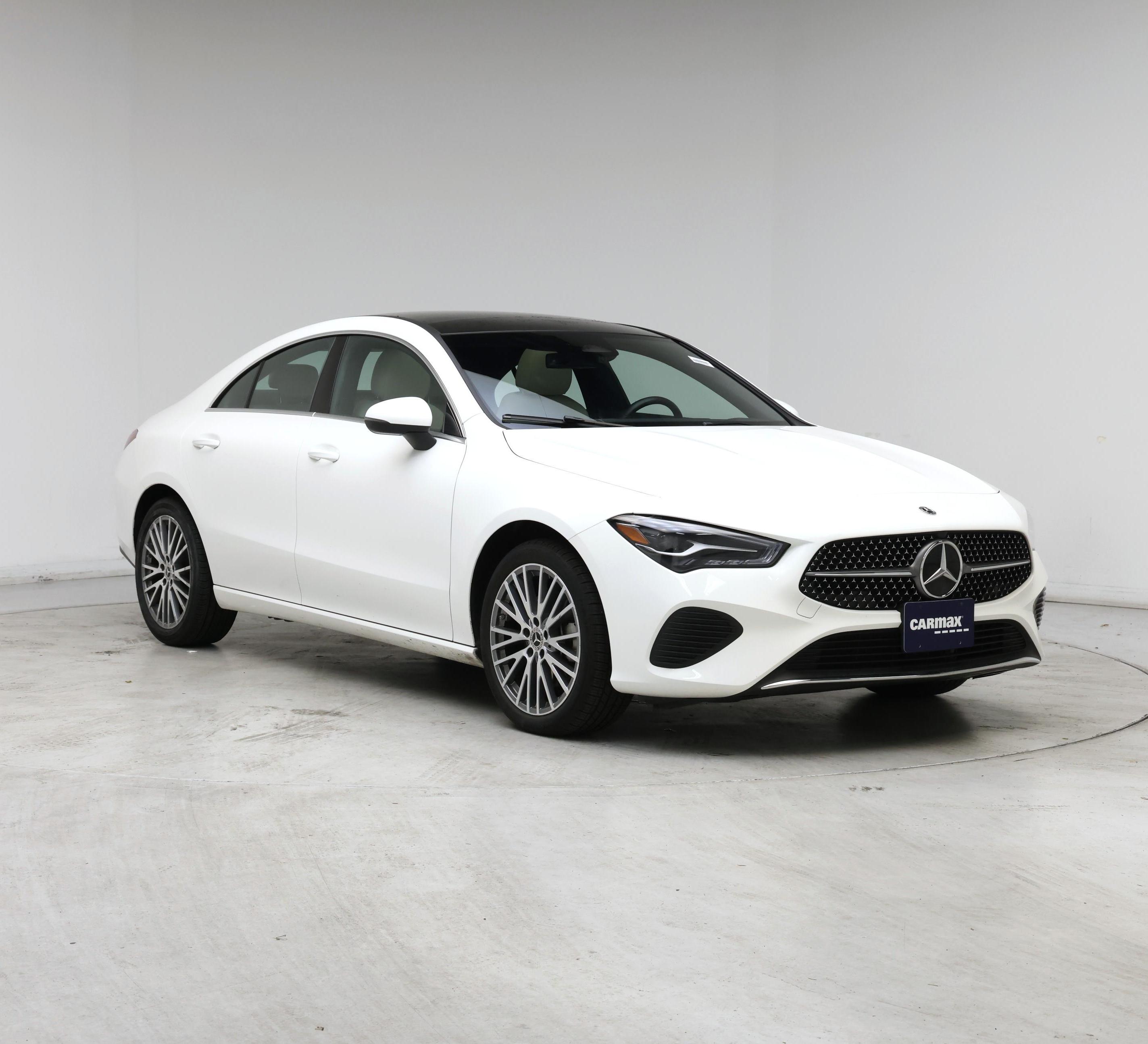 White 2025 Mercedes-Benz CLA Coupe Front-Wheel Drive Automatic