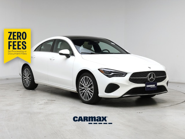 White 2025 Mercedes-Benz CLA Coupe Front-Wheel Drive Automatic
