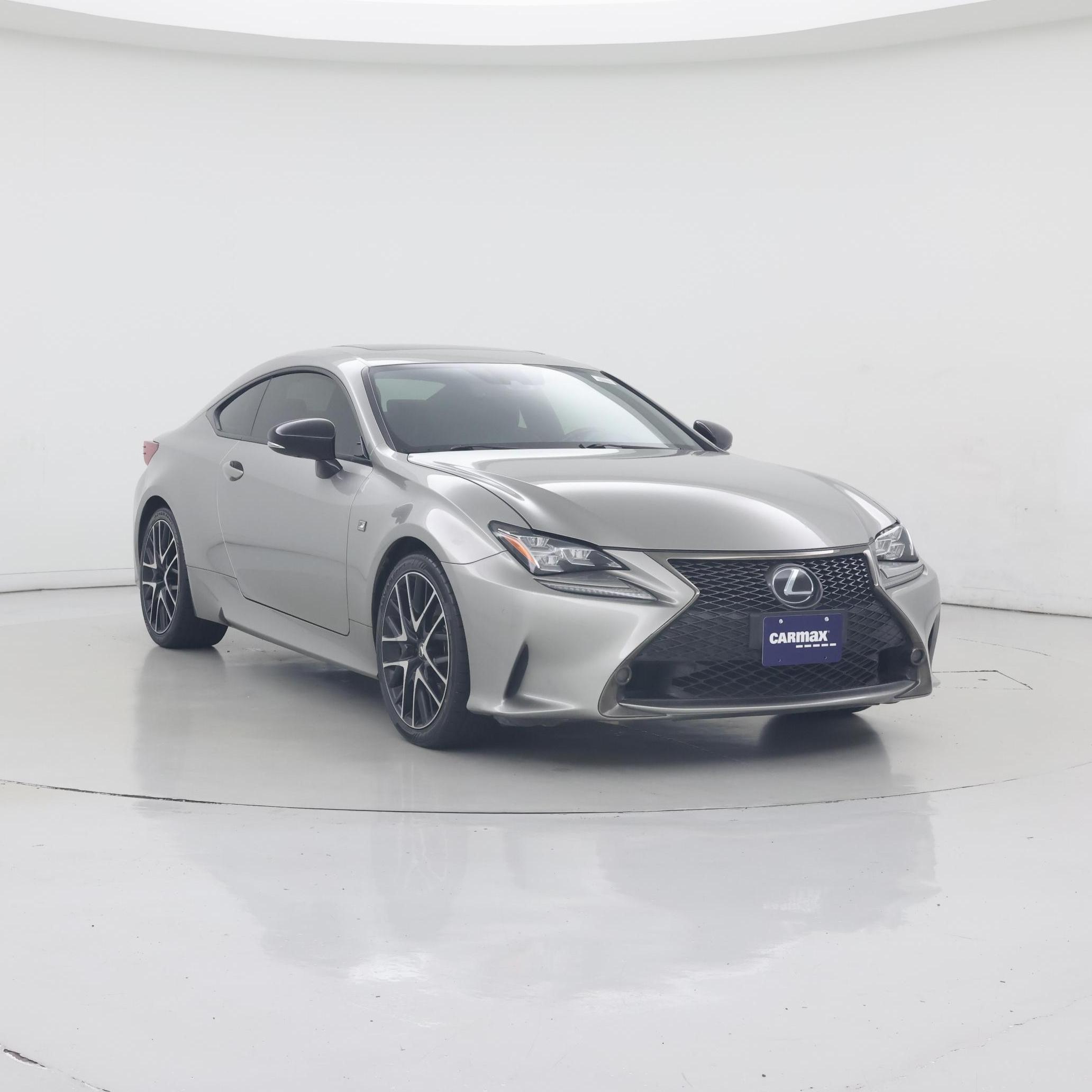 Gray 2018 Lexus RC Coupe Rear-Wheel Drive Automatic