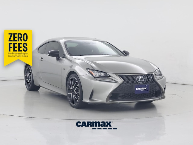 Gray 2018 Lexus RC Coupe Rear-Wheel Drive Automatic