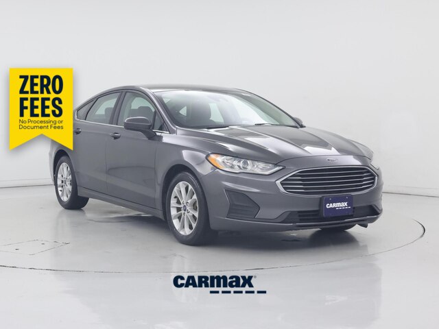 Gray 2020 Ford Fusion Sedan Front-Wheel Drive Automatic