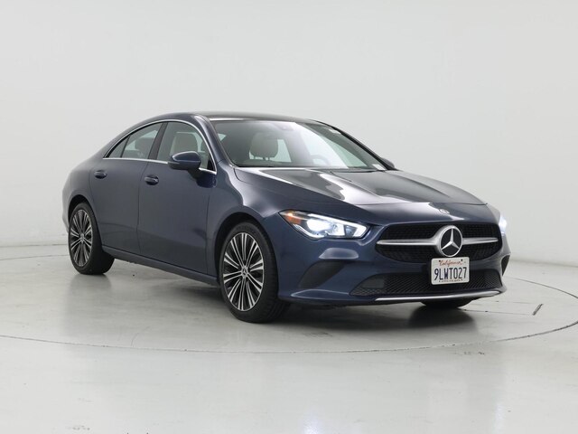 Blue 2021 Mercedes-Benz CLA 250 FWD Coupe Front-Wheel Drive Automatic