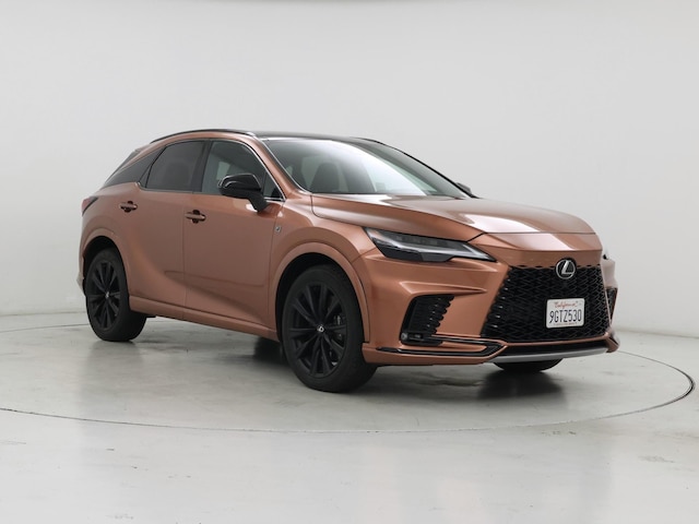 Orange 2023 Lexus RX Hybrid 500h F Sport Performance AWD SUV / Crossover All-Wheel Drive Automatic