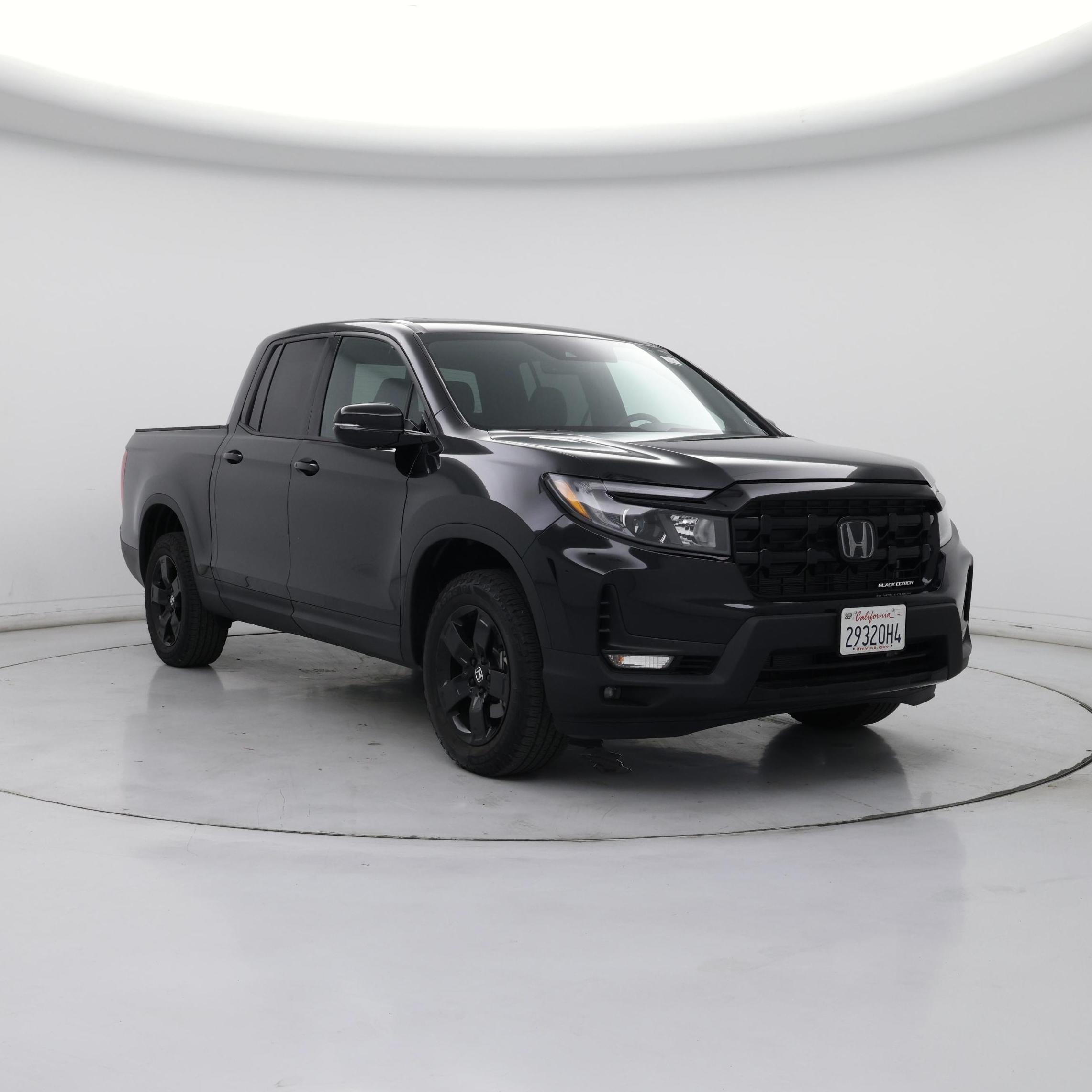 Black 2025 Honda Ridgeline Pickup Truck All-Wheel Drive Automatic