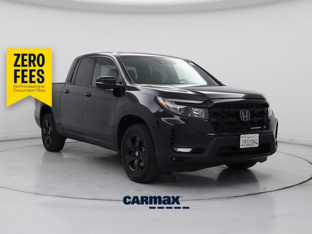 Black 2025 Honda Ridgeline Pickup Truck All-Wheel Drive Automatic
