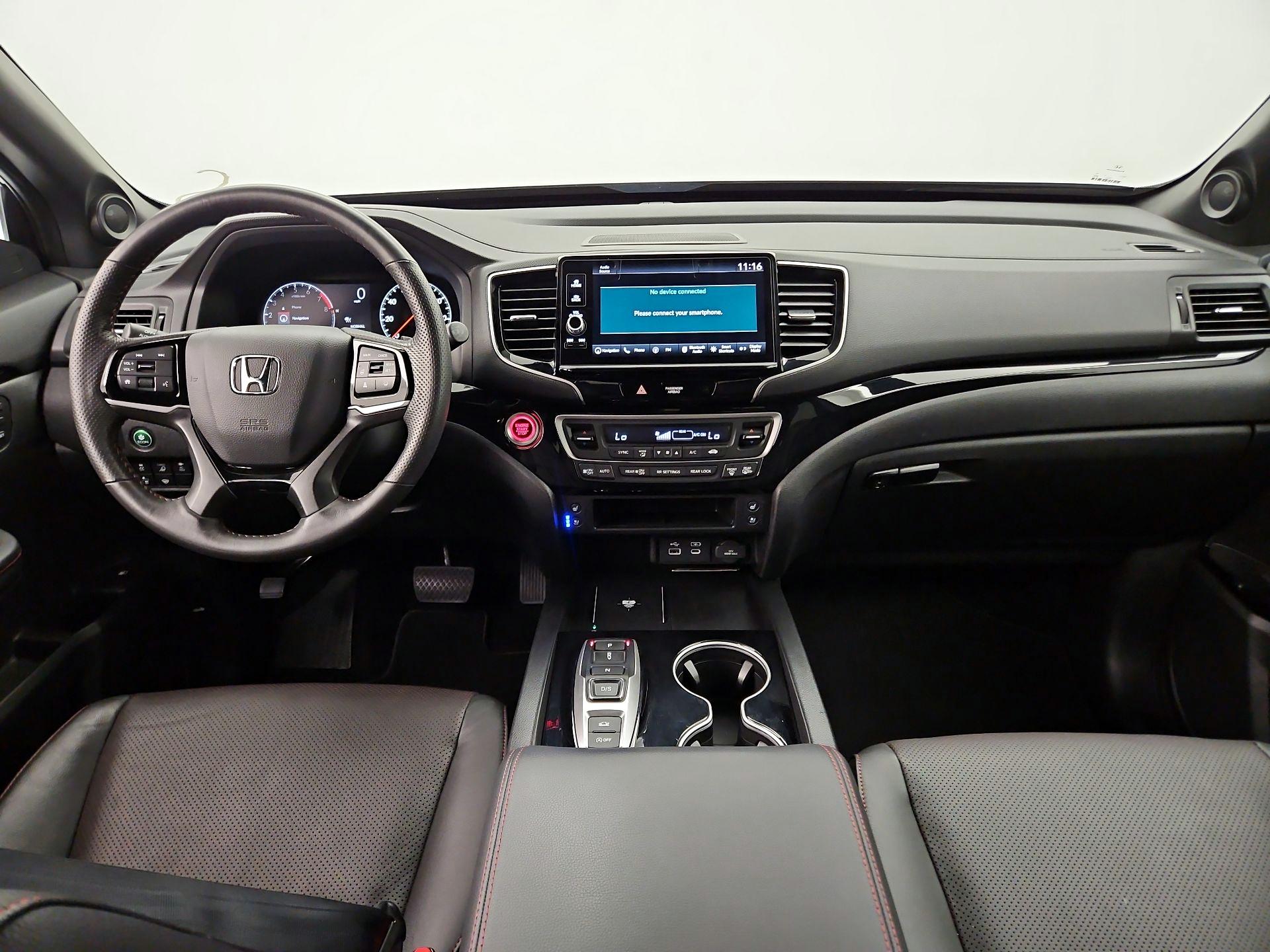 Black 2025 Honda Ridgeline Pickup Truck All-Wheel Drive Automatic