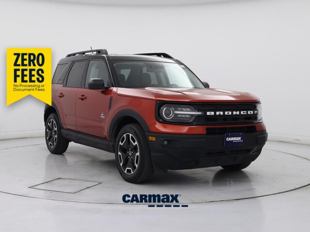Red 2023 Ford Bronco Sport Outer Banks AWD SUV / Crossover All-Wheel Drive Automatic