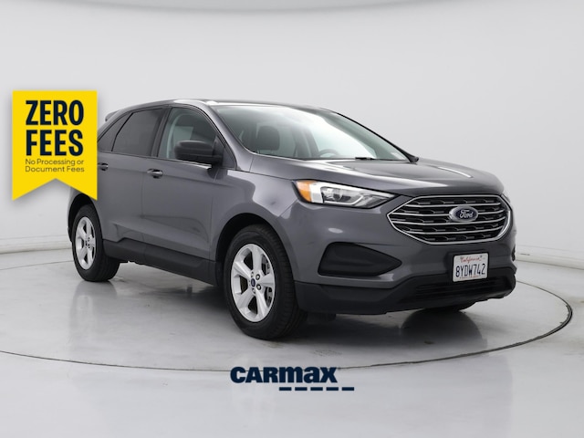Gray 2021 Ford Edge SE FWD SUV / Crossover Front-Wheel Drive Automatic