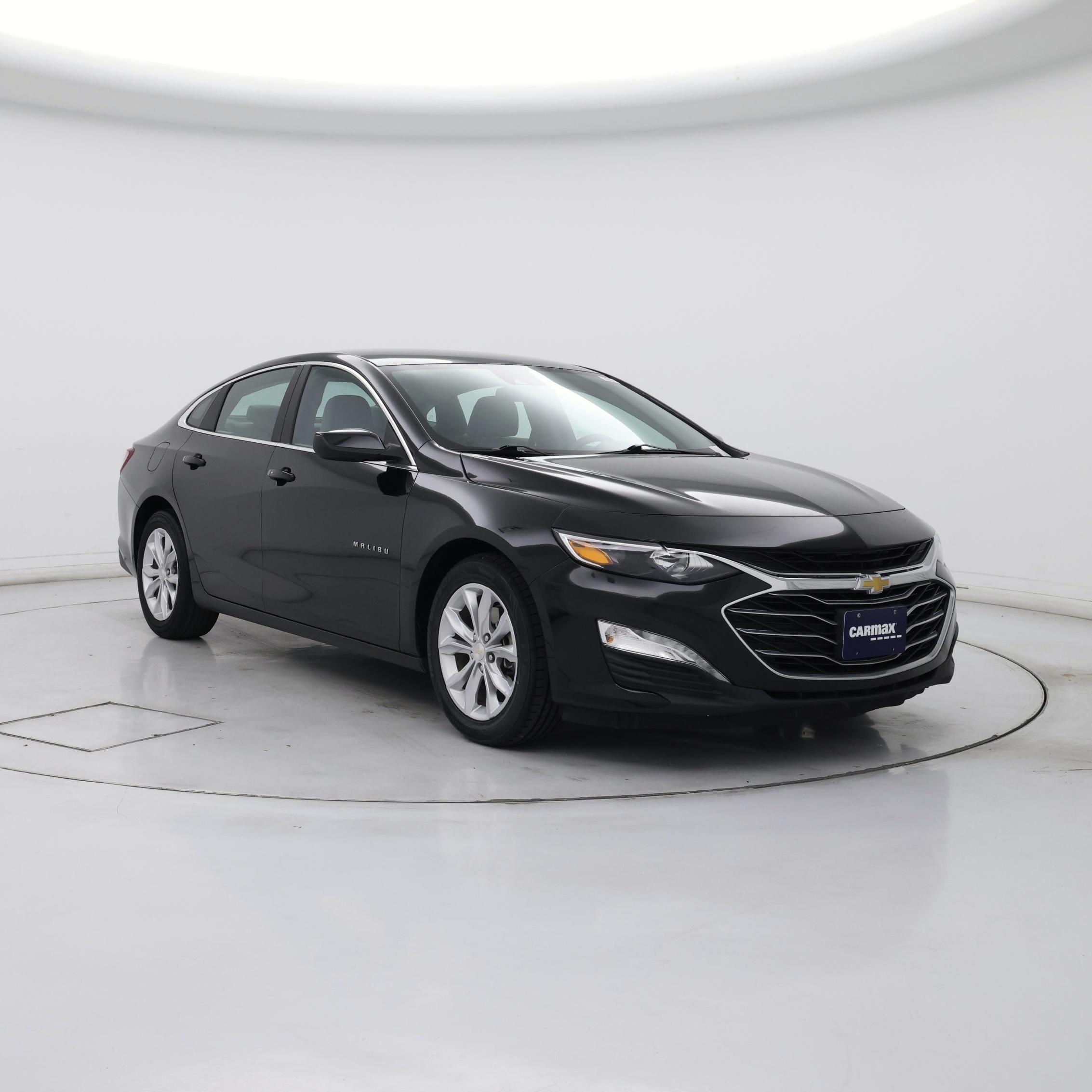 Black 2022 Chevrolet Malibu LT FWD Sedan Front-Wheel Drive Automatic