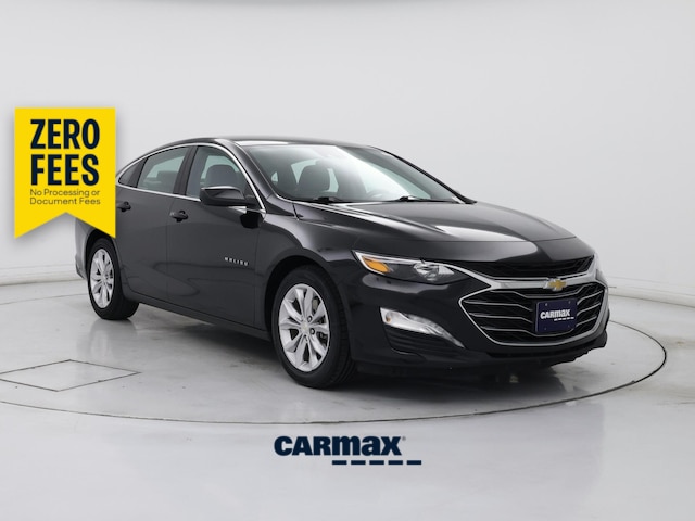 Black 2022 Chevrolet Malibu LT FWD Sedan Front-Wheel Drive Automatic