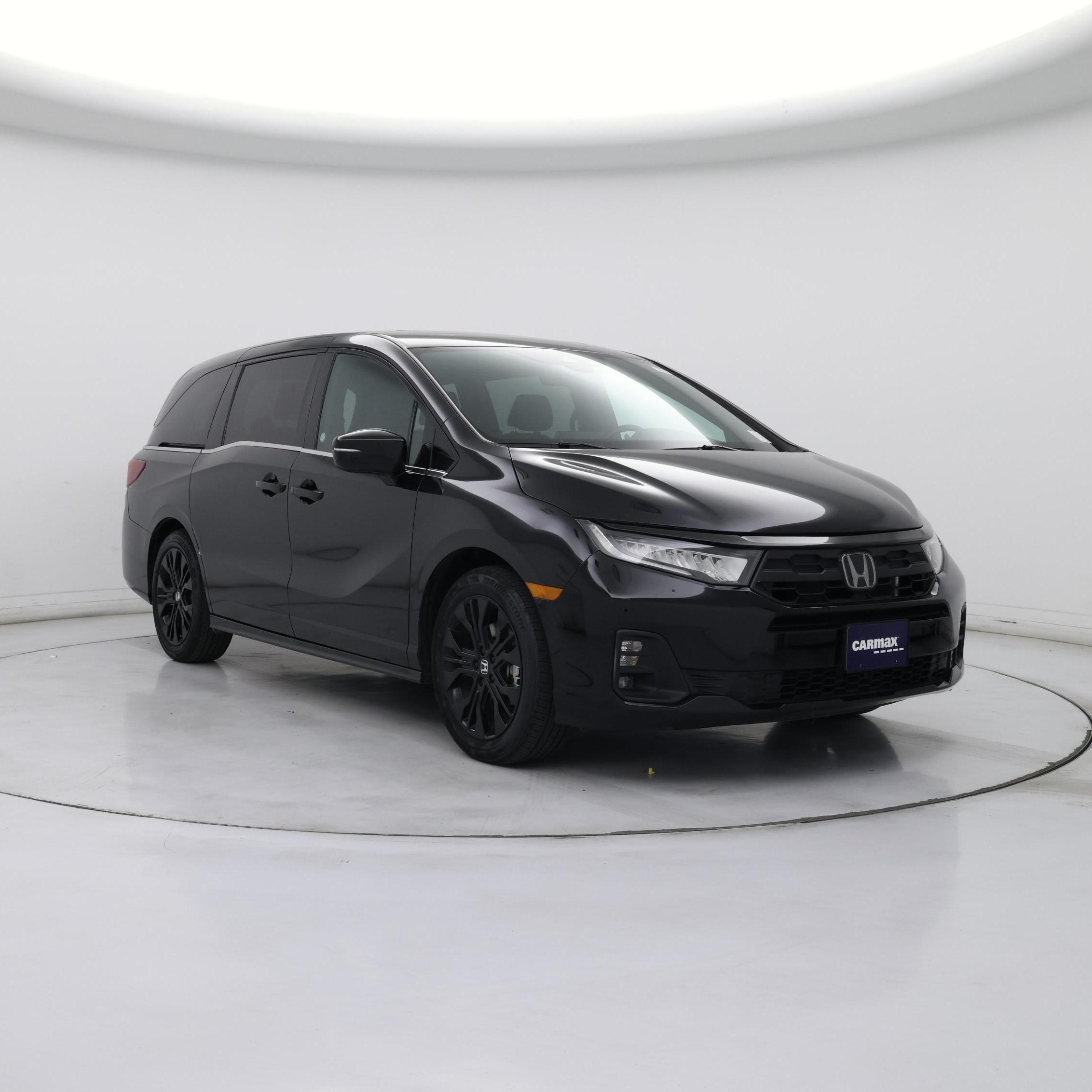 Black 2025 Honda Odyssey Minivan Front-Wheel Drive Automatic