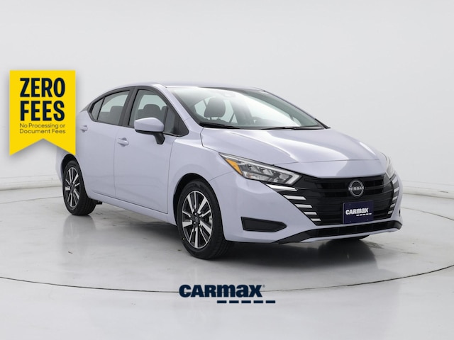 Gray 2025 Nissan Versa SV FWD Sedan Front-Wheel Drive Automatic