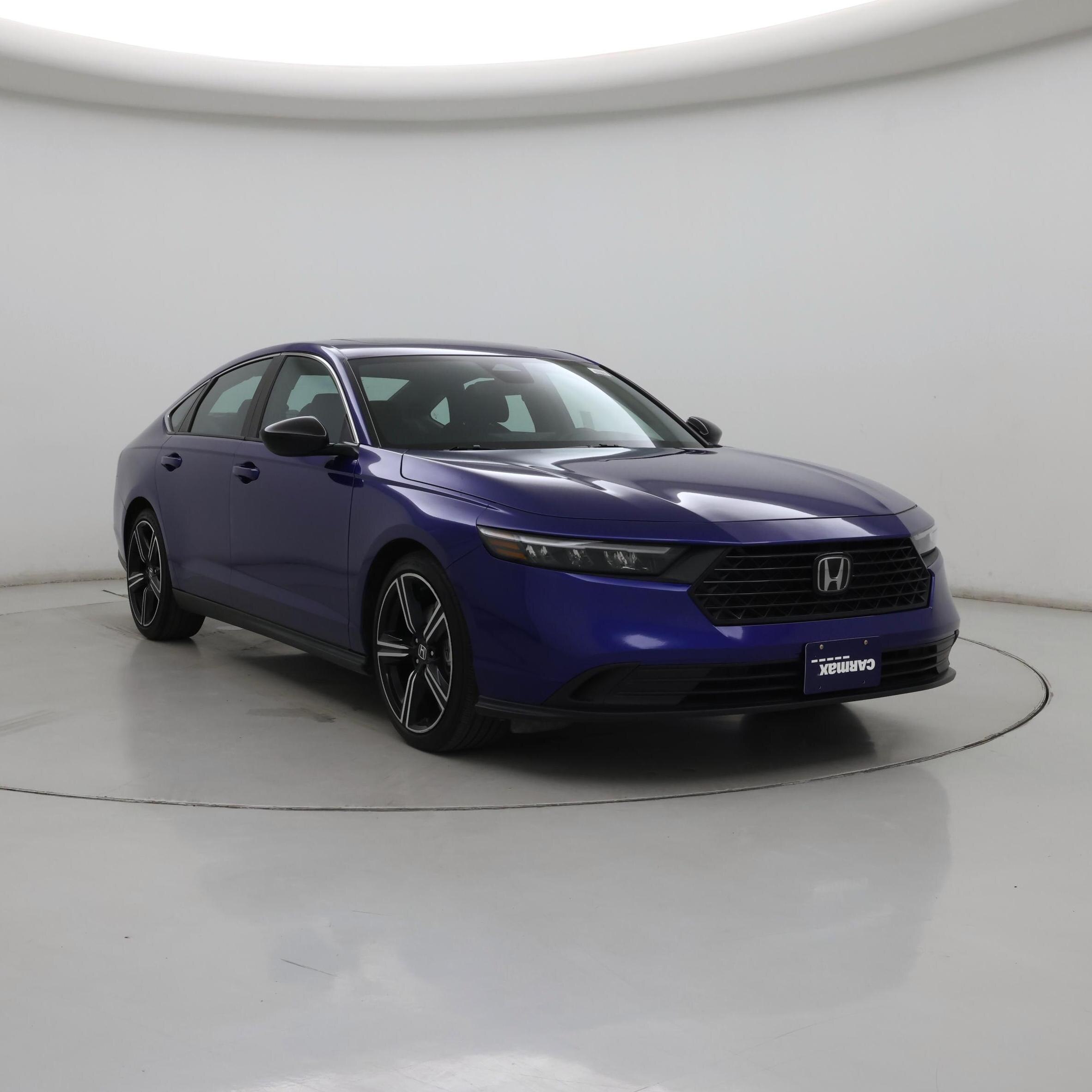 Black 2024 Honda Accord Hybrid Sedan Front-Wheel Drive Automatic