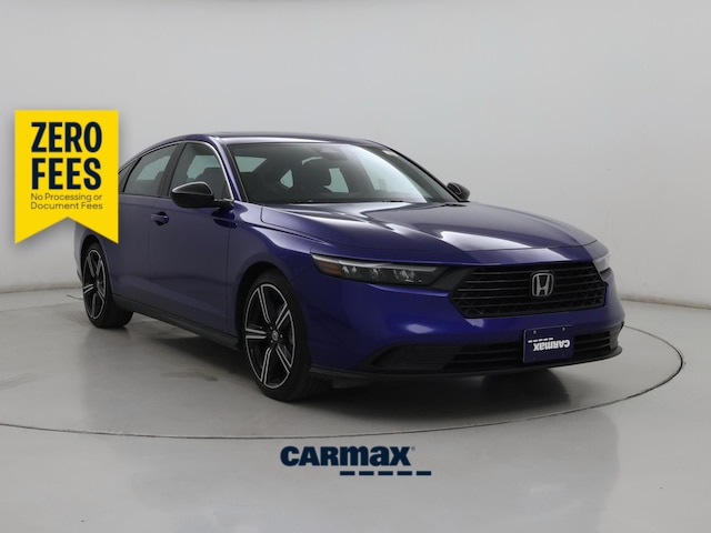 Black 2024 Honda Accord Hybrid Sedan Front-Wheel Drive Automatic