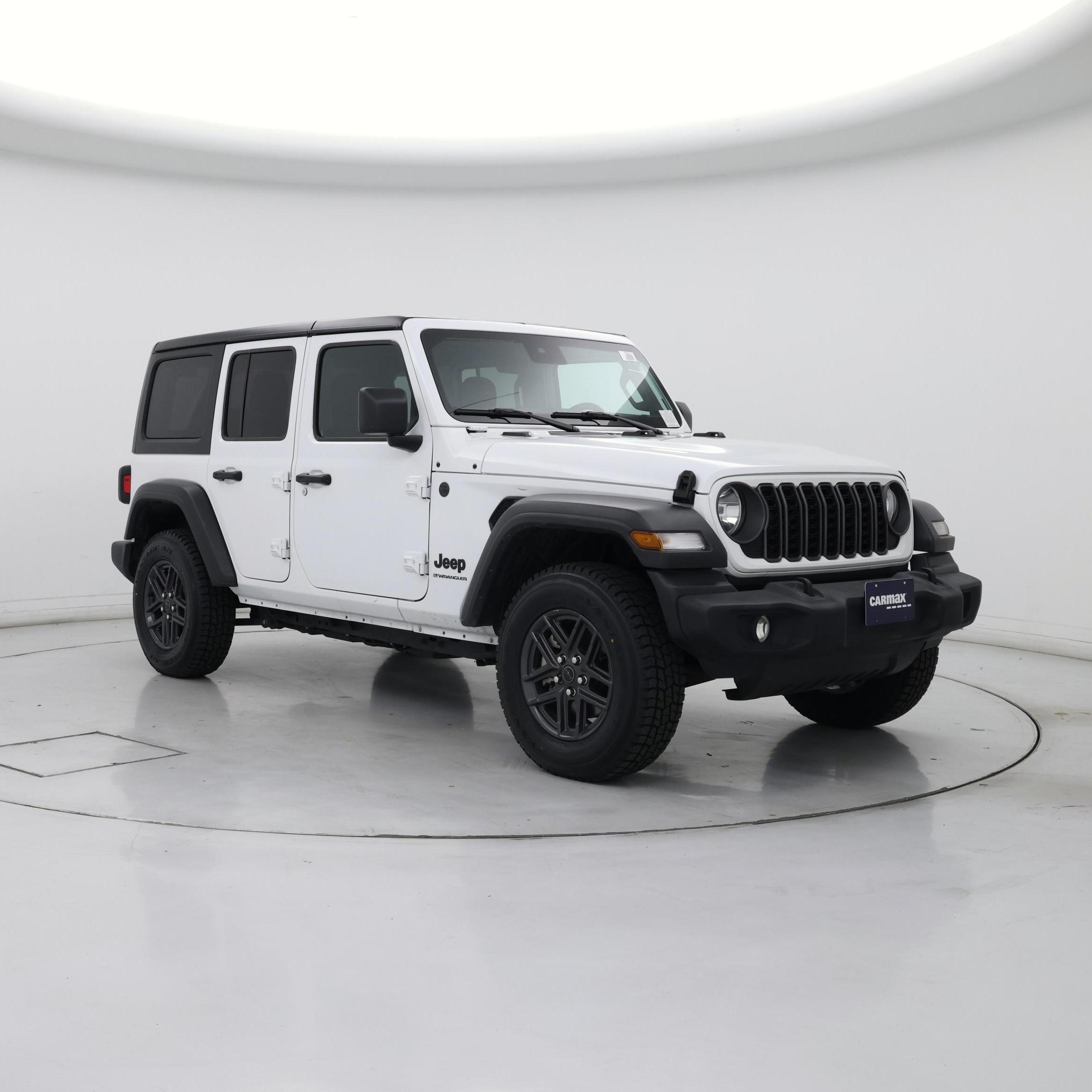 White 2025 Jeep Wrangler SUV / Crossover Four-Wheel Drive Automatic