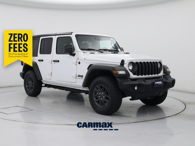 White 2025 Jeep Wrangler SUV / Crossover Four-Wheel Drive Automatic