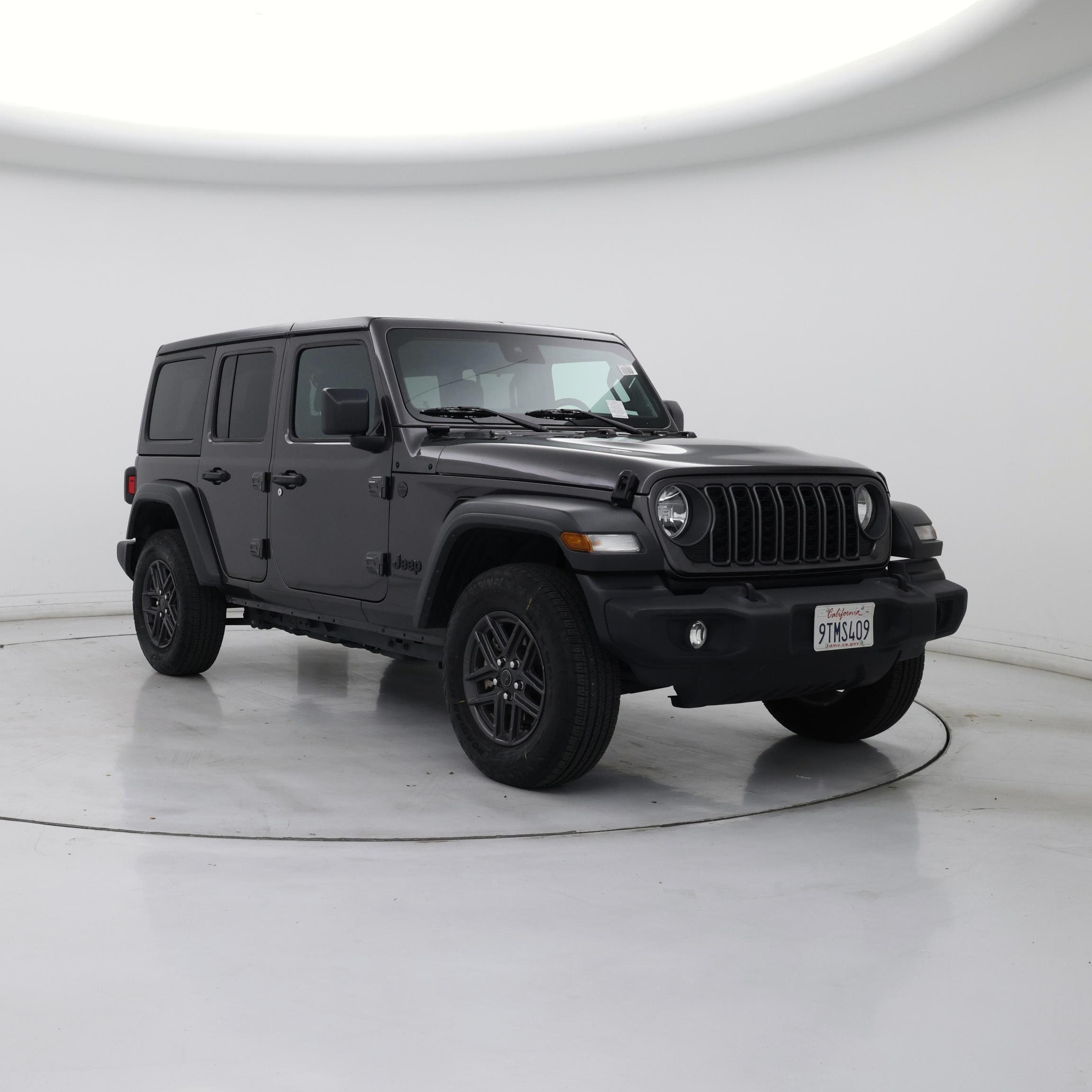 Gray 2025 Jeep Wrangler SUV / Crossover Four-Wheel Drive Automatic