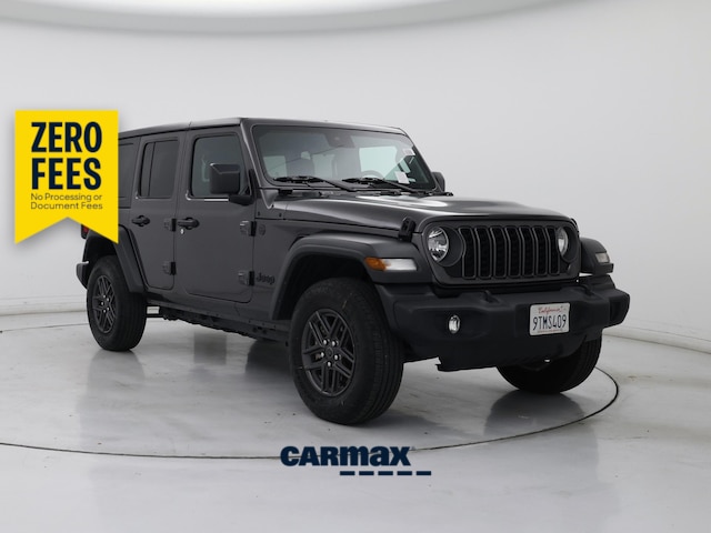 Gray 2025 Jeep Wrangler SUV / Crossover Four-Wheel Drive Automatic