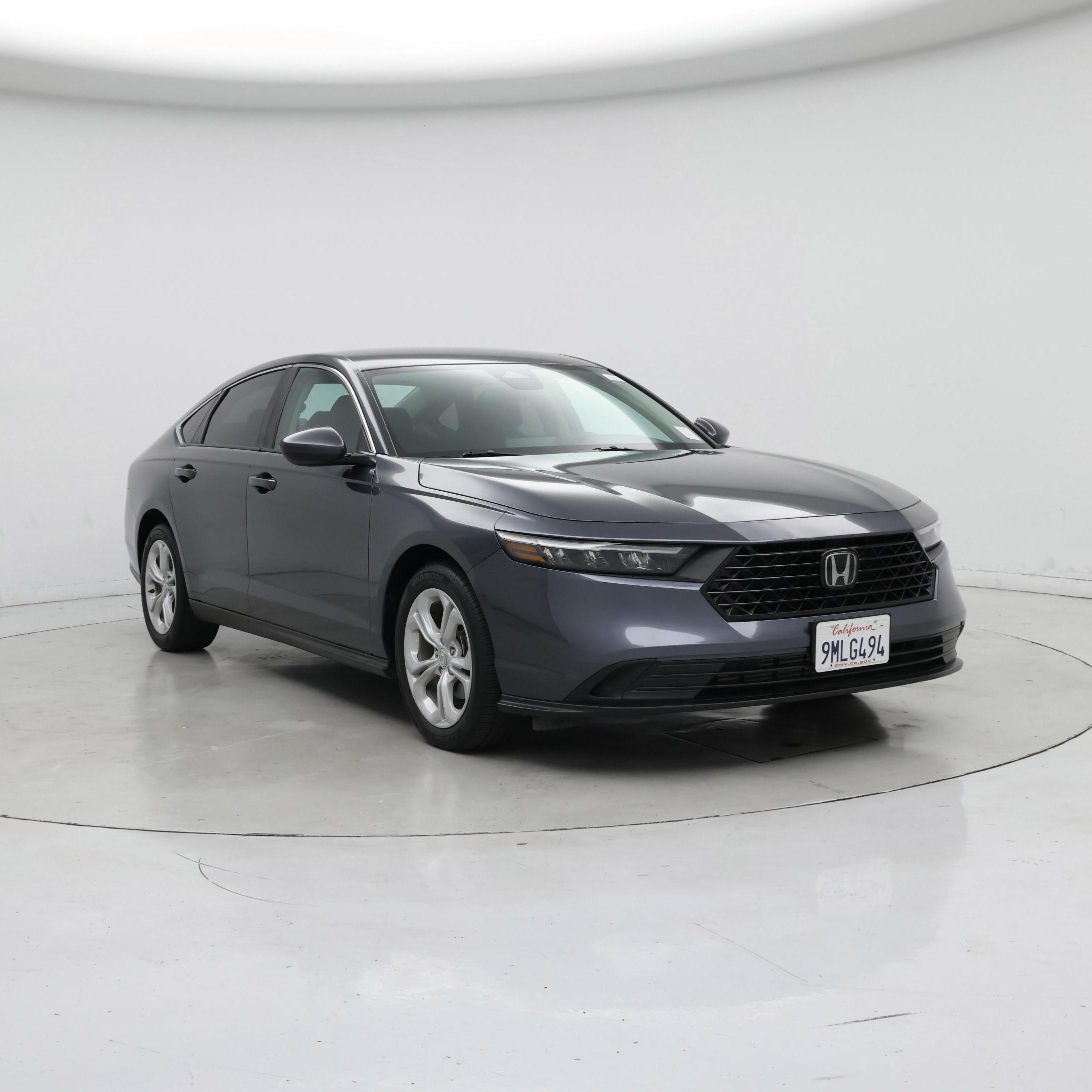 Gray 2024 Honda Accord Sedan Front-Wheel Drive Automatic