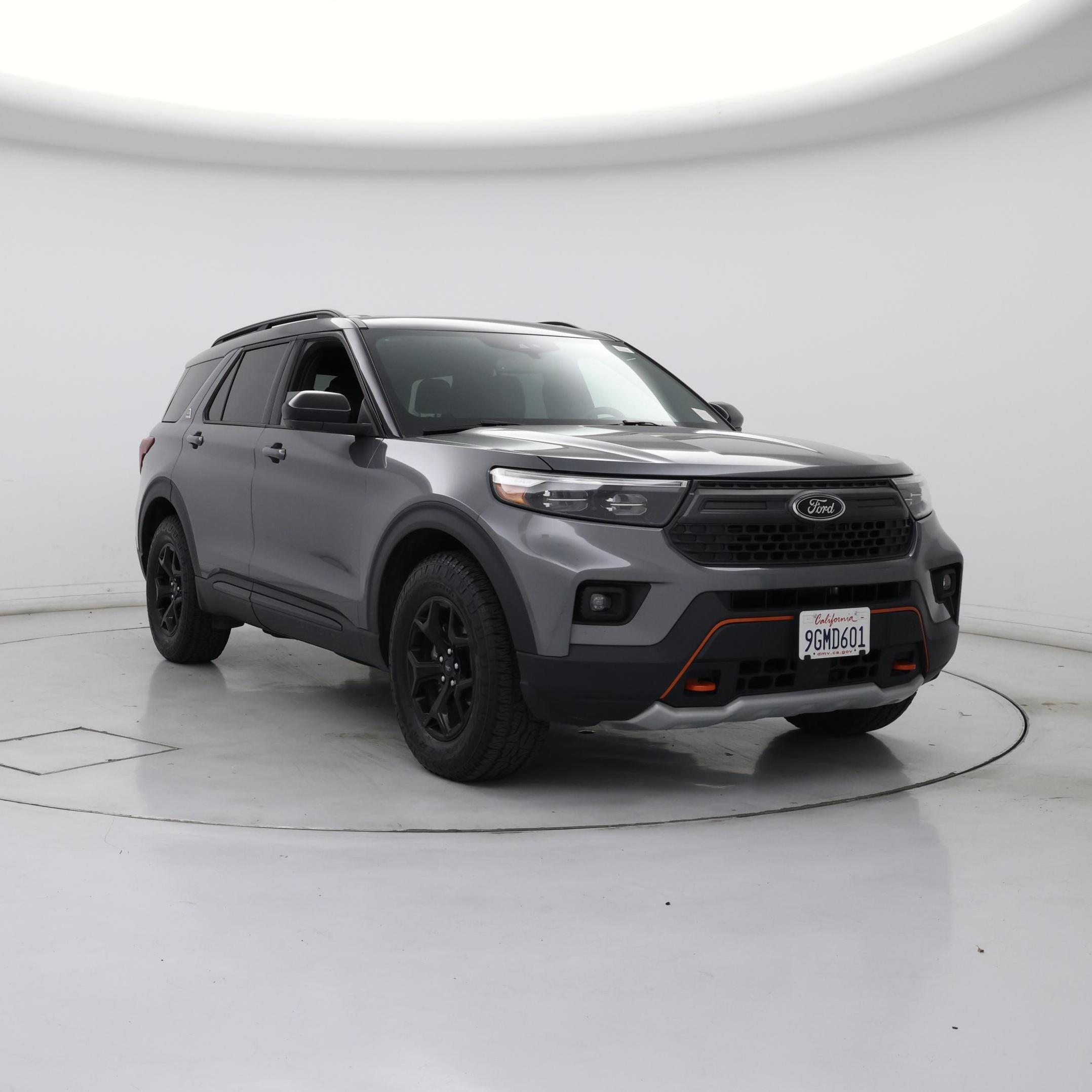 Gray 2023 Ford Explorer SUV / Crossover All-Wheel Drive Automatic