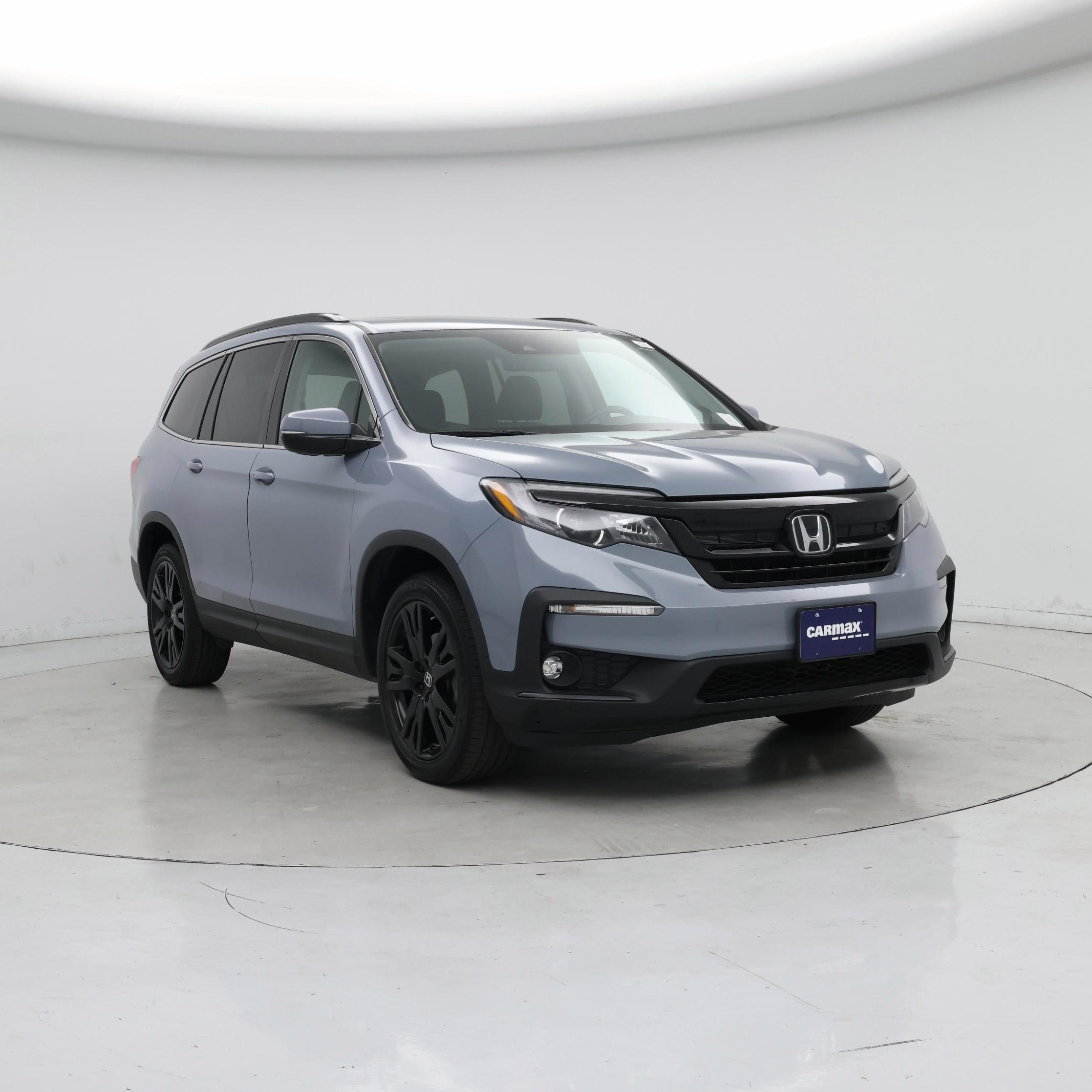 Blue 2022 Honda Pilot SUV / Crossover All-Wheel Drive Automatic