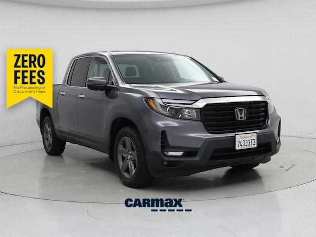 Gray 2023 Honda Ridgeline Pickup Truck All-Wheel Drive Automatic