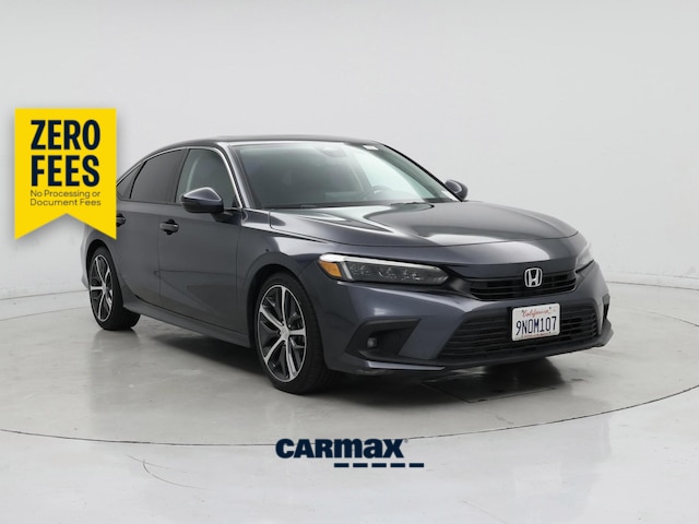 Blue 2024 Honda Civic Sedan Front-Wheel Drive Automatic
