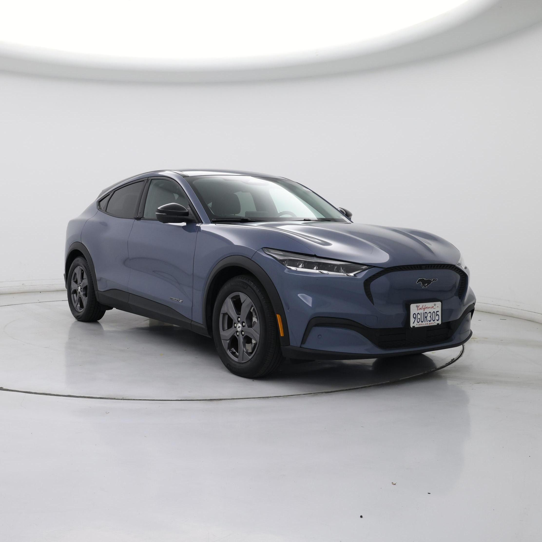 Blue 2023 Ford Mustang Mach-E SUV / Crossover Rear-Wheel Drive Automatic