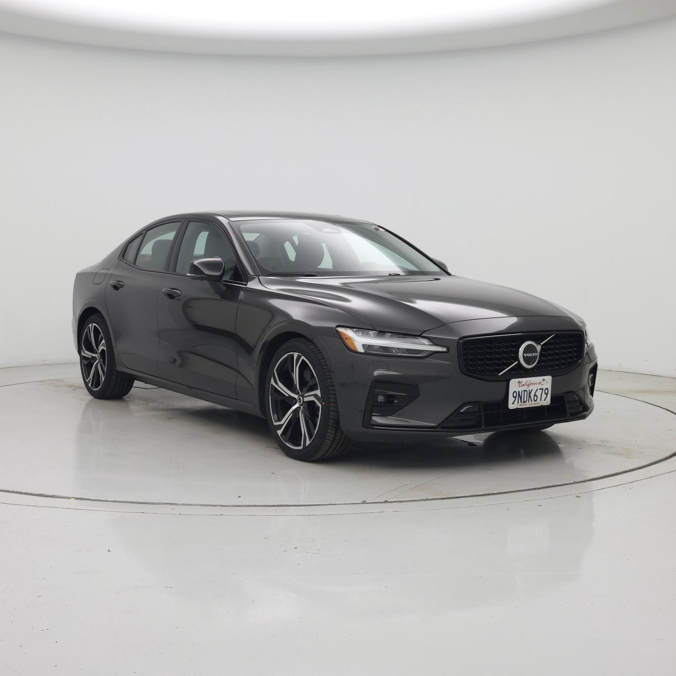 Gray 2024 Volvo S60 Sedan Front-Wheel Drive Automatic