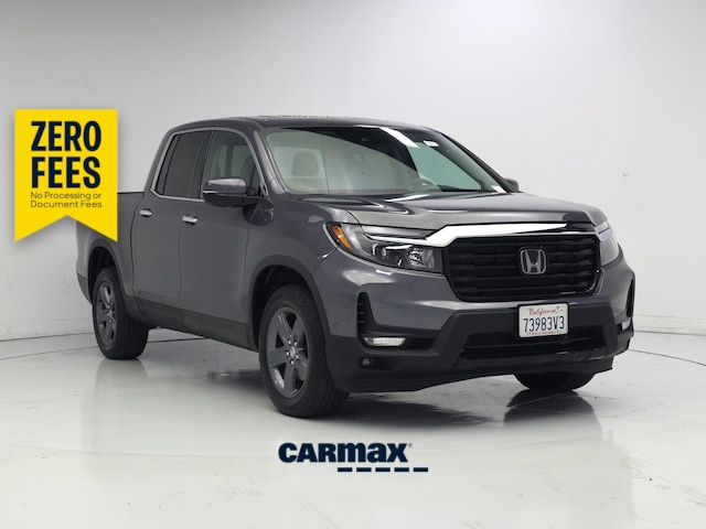 Gray 2023 Honda Ridgeline Pickup Truck All-Wheel Drive Automatic