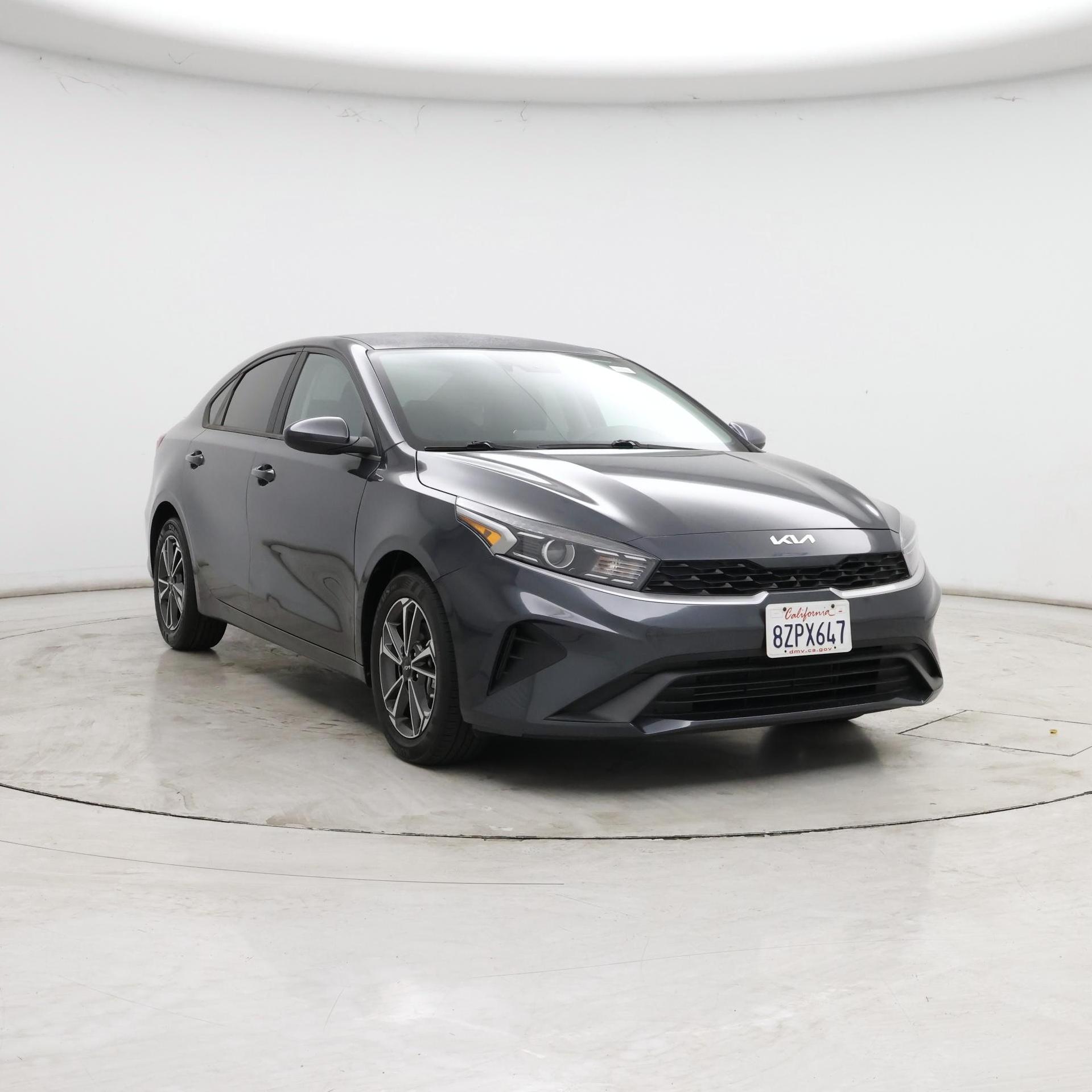 Gray 2022 Kia Forte Sedan Front-Wheel Drive Automatic