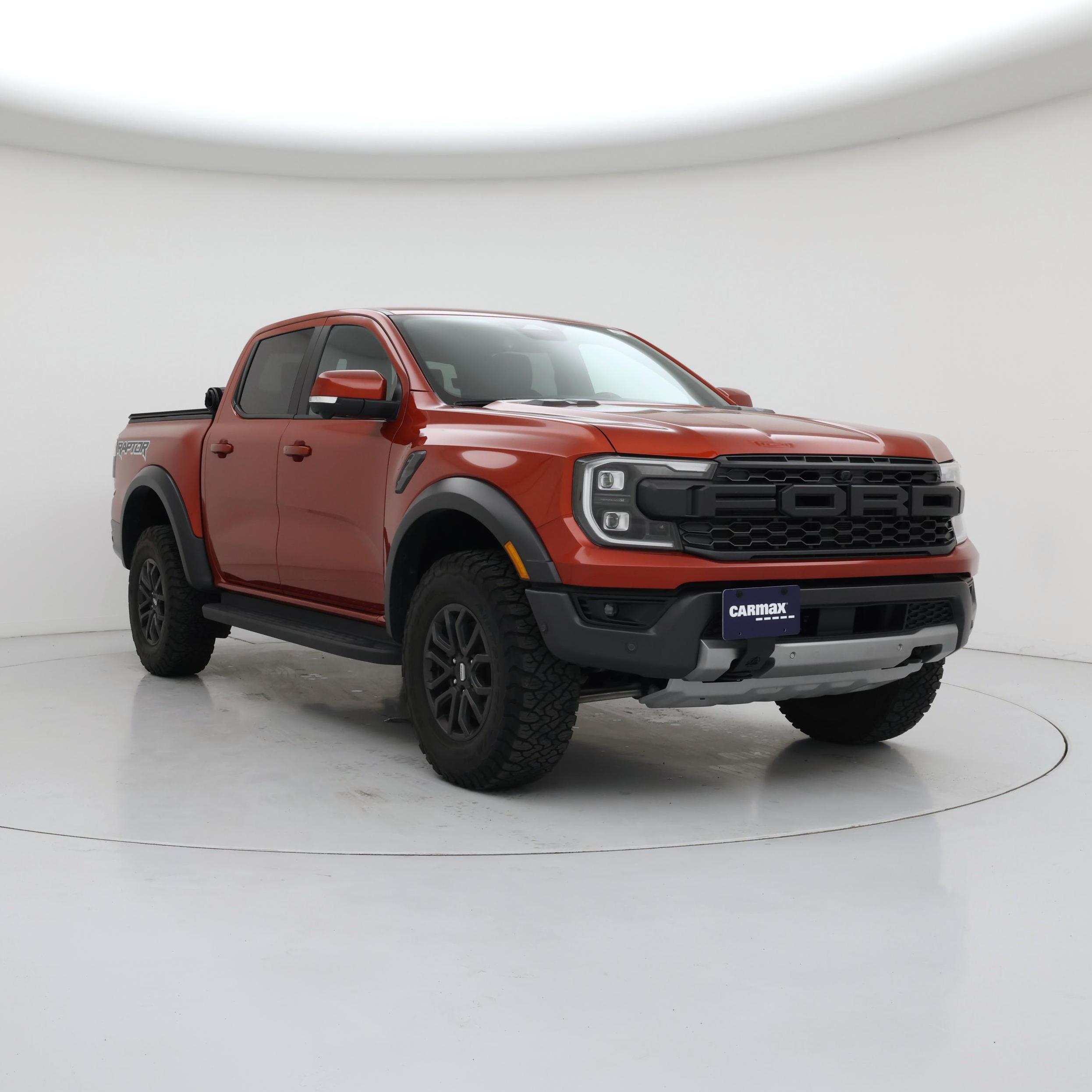 Red 2024 Ford Ranger Pickup Truck Four-Wheel Drive Automatic