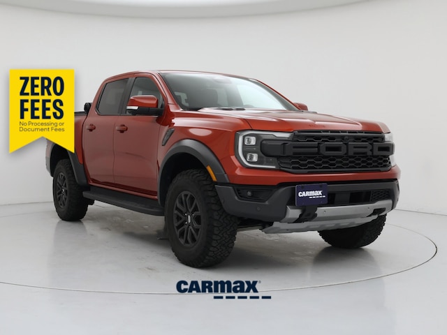 Red 2024 Ford Ranger Pickup Truck Four-Wheel Drive Automatic