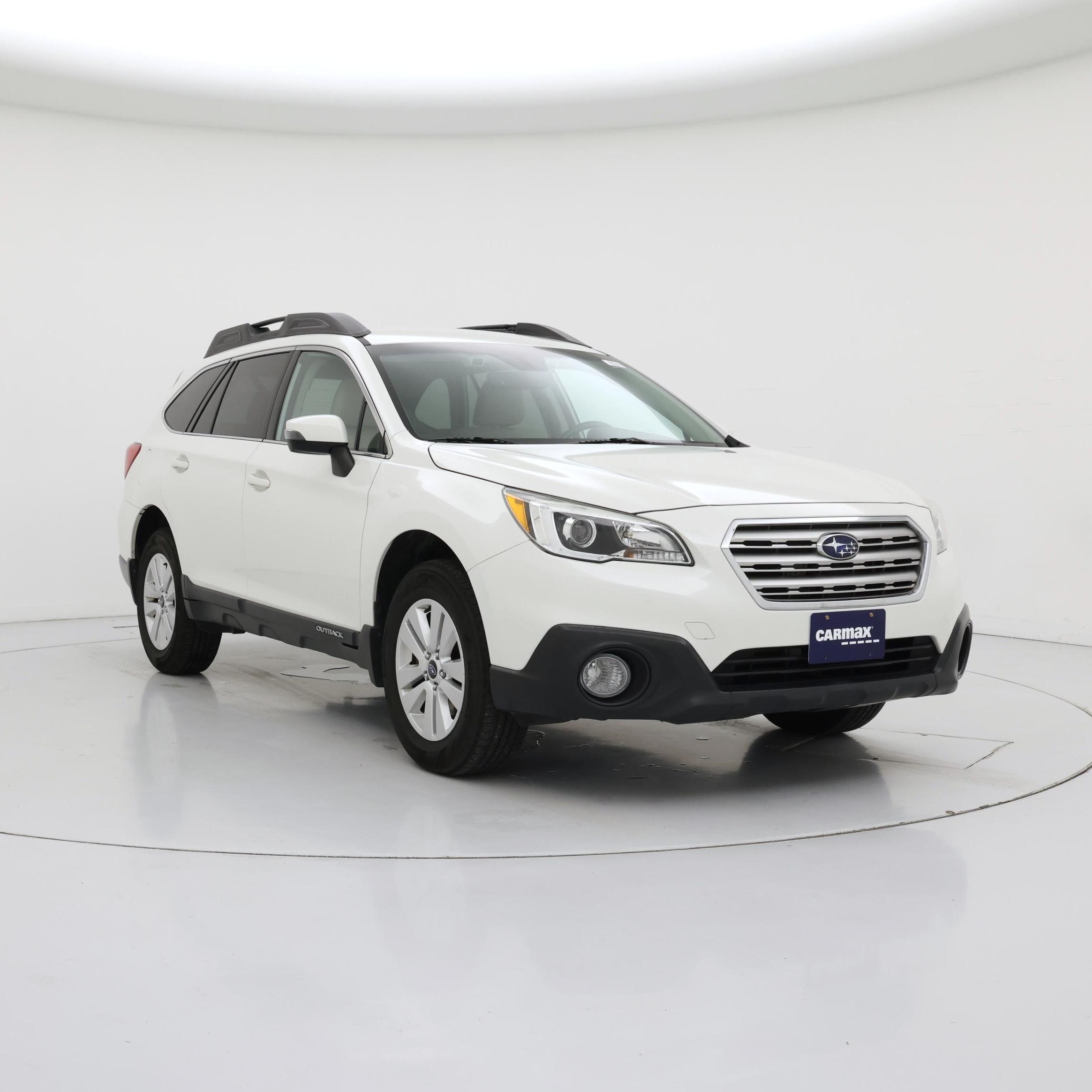 White 2017 Subaru Outback Wagon All-Wheel Drive Automatic