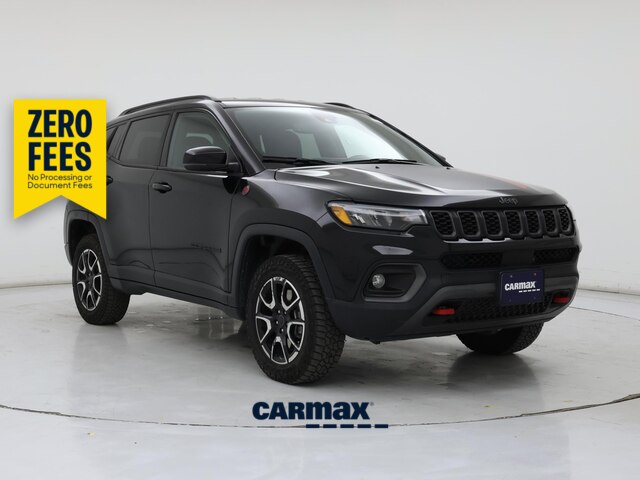 Black 2025 Jeep Compass SUV / Crossover Four-Wheel Drive Automatic