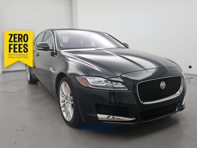Green 2017 Jaguar XF Sedan Rear-Wheel Drive Automatic
