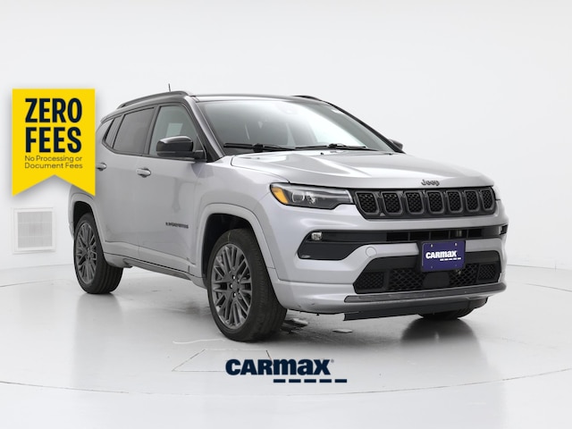 Silver 2023 Jeep Compass SUV / Crossover Four-Wheel Drive Automatic