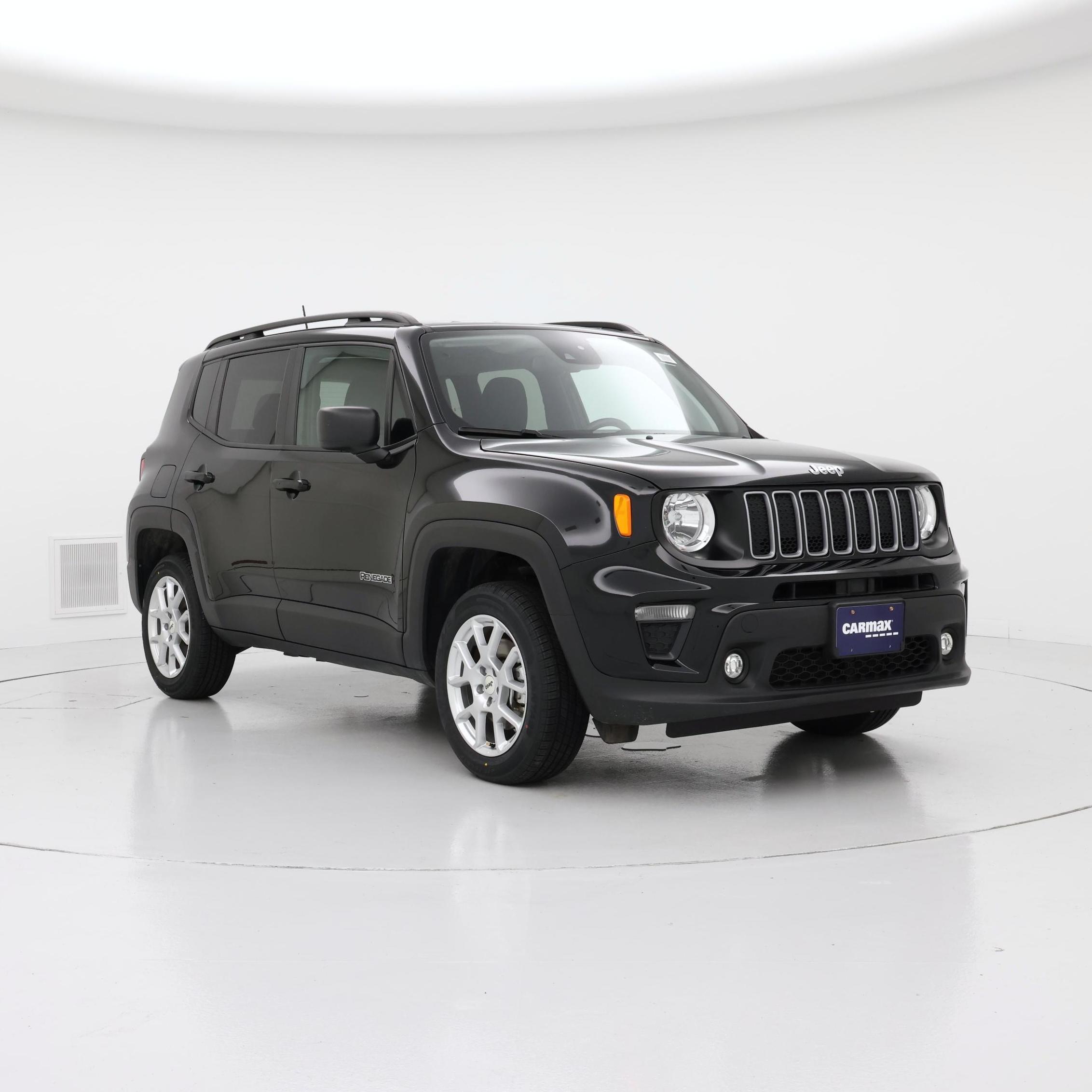 Black 2022 Jeep Renegade SUV / Crossover Four-Wheel Drive Automatic