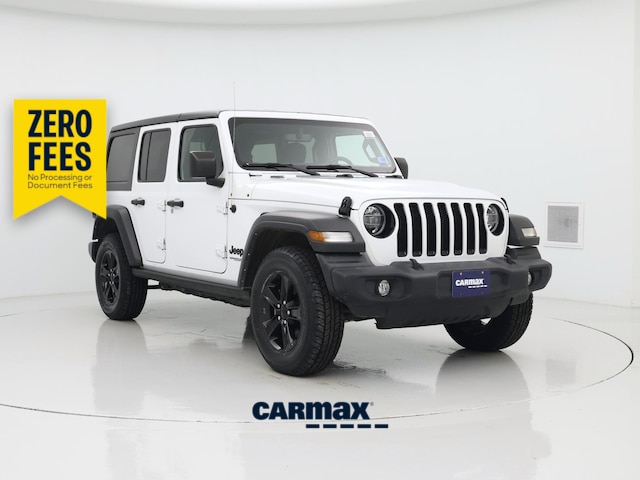 White 2022 Jeep Wrangler SUV / Crossover Four-Wheel Drive Manual