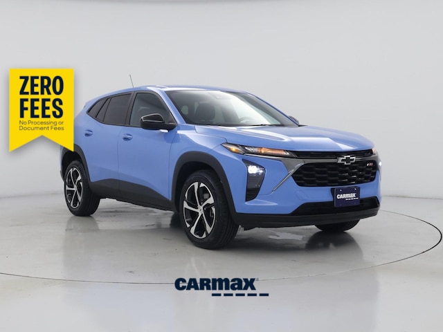 Blue 2024 Chevrolet Trax RS with 1RS FWD SUV / Crossover Front-Wheel Drive Automatic