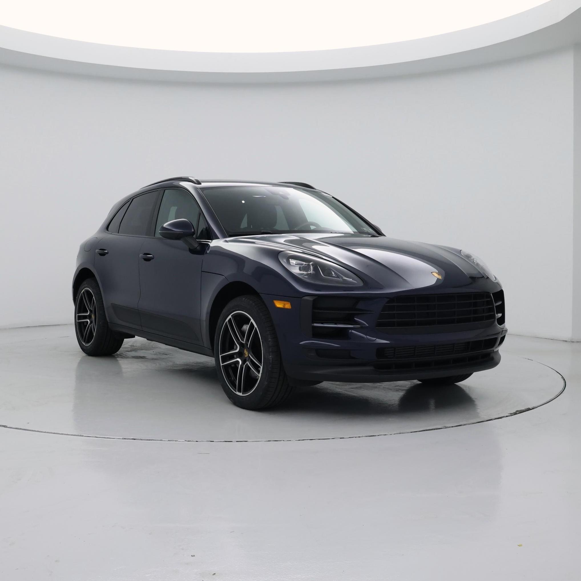 Blue 2021 Porsche Macan AWD SUV / Crossover All-Wheel Drive Automatic