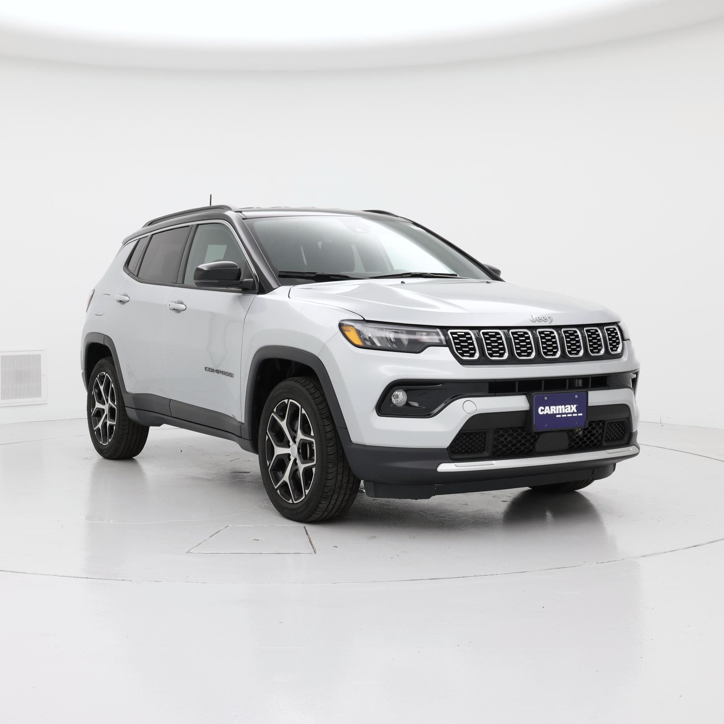 Silver 2024 Jeep Compass SUV / Crossover Four-Wheel Drive Automatic