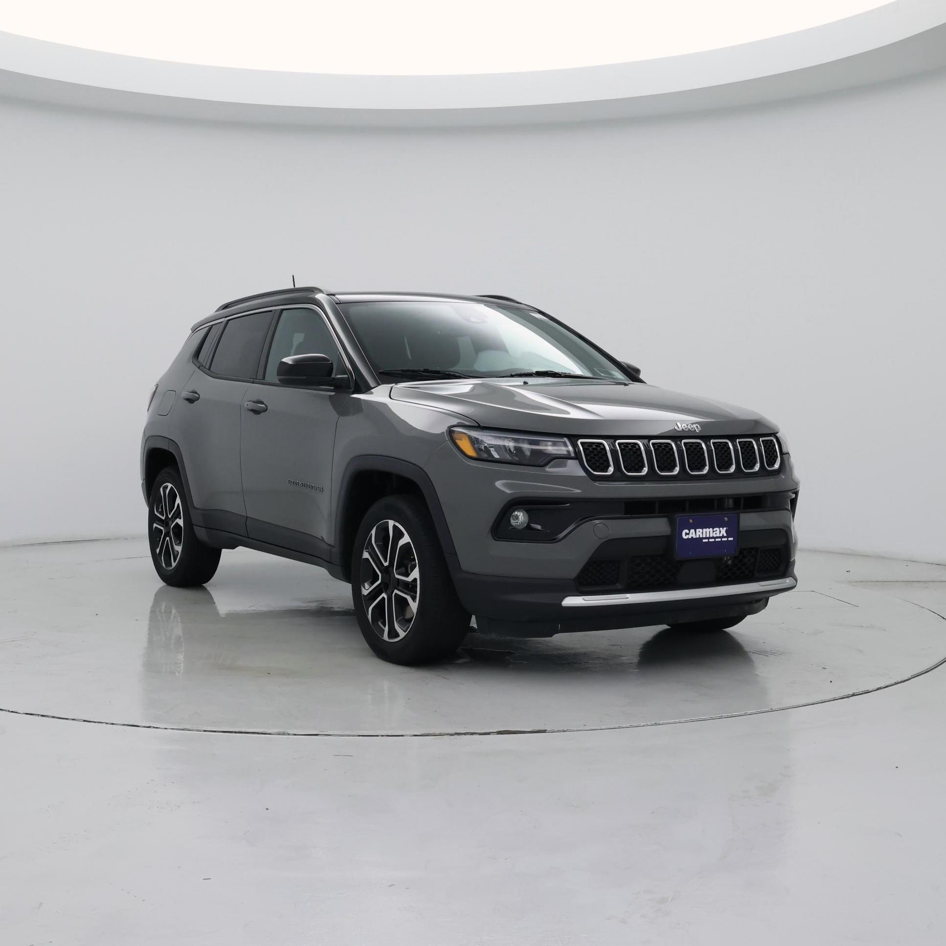 Gray 2023 Jeep Compass SUV / Crossover Four-Wheel Drive Automatic