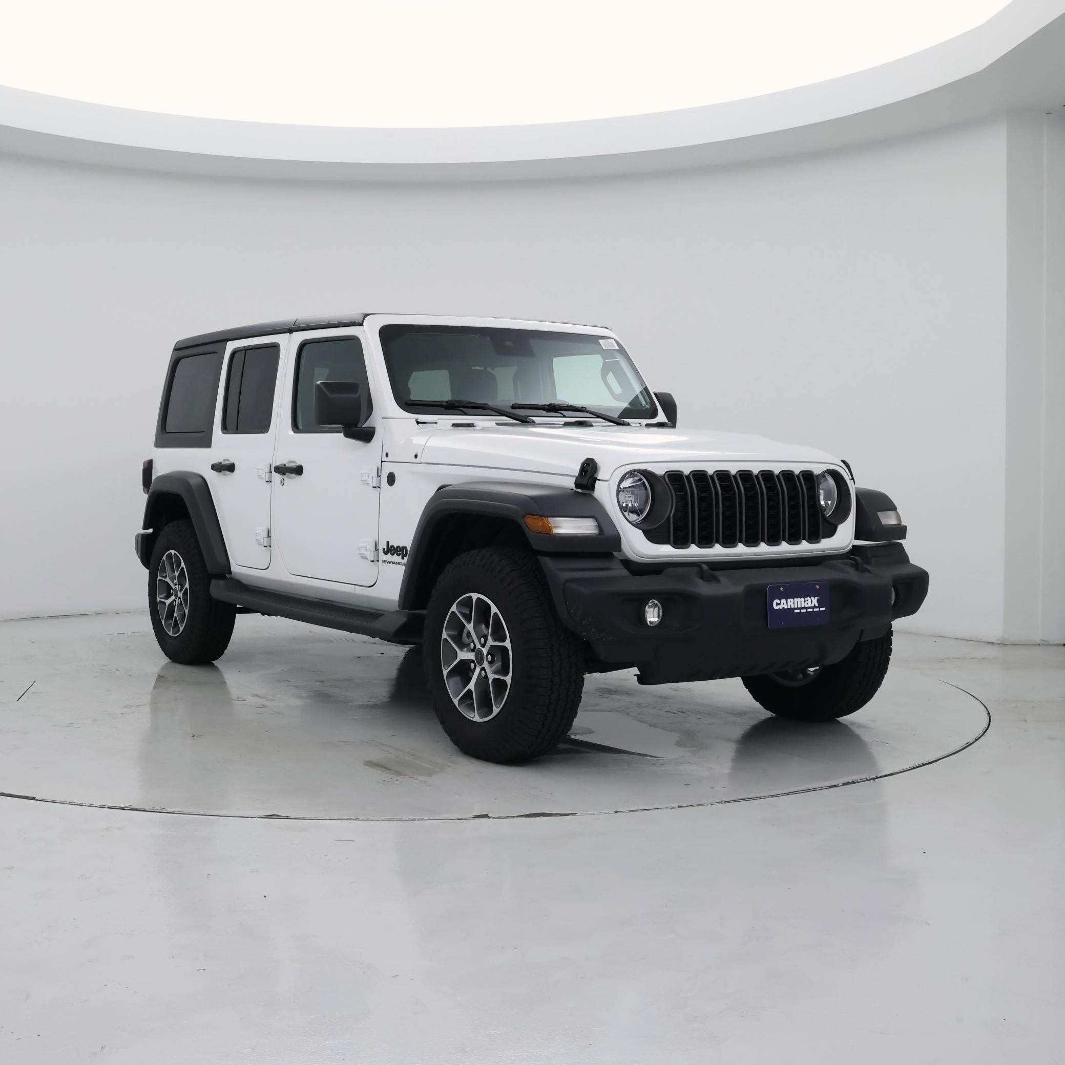 White 2024 Jeep Wrangler SUV / Crossover Four-Wheel Drive Automatic